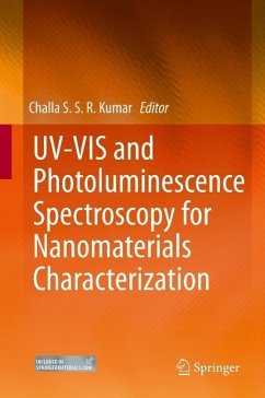 Cover UV-VIS and Photoluminescence Spectroscopy for Nanomaterials Characterization (eBook, PDF)