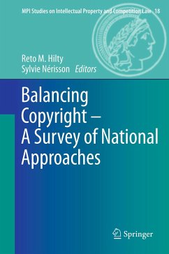 Balancing Copyright - A Survey of National Approaches (eBook, PDF)