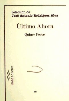 Último ahora - Rodríguez Alva, José Antonio