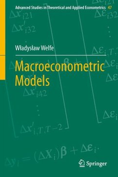 Macroeconometric Models (eBook, PDF) - Welfe, Władysław