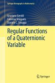 Regular Functions of a Quaternionic Variable (eBook, PDF)