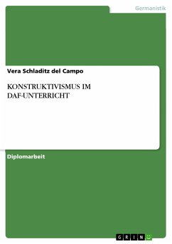 KONSTRUKTIVISMUS IM DAF-UNTERRICHT (eBook, PDF)