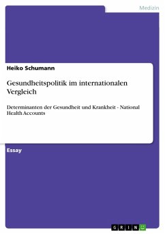 Gesundheitspolitik im internationalen Vergleich (eBook, ePUB) - Schumann, Heiko