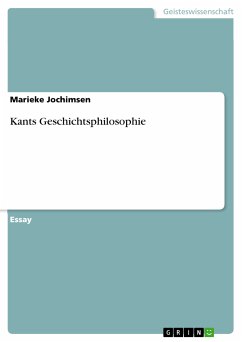 Kants Geschichtsphilosophie (eBook, PDF)