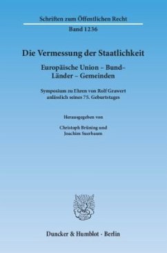 Die Vermessung der Staatlichkeit.