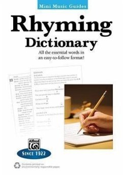 Mini Music Guides -- Rhyming Dictionary - Mitchell, Kevin M