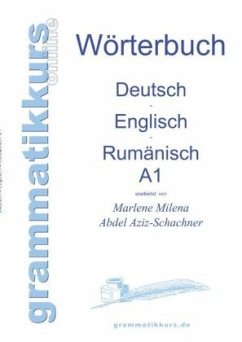 Wörterbuch Deutsch - Englisch - Rumänisch A1 - Abdel Aziz - Schachner, Marlene