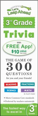 Let's Leap Ahead 3rd Grade Trivia Notepad: The Game of 300 Questions for You and Your Friends! - Lluch, Alex A.