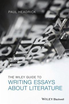 Cover The Wiley Guide to Writing Essays about Literature