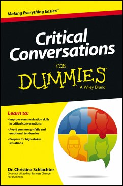 Critical Conversations For Dummies (eBook, PDF) - Schlachter, Christina Tangora