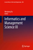 Informatics and Management Science III (eBook, PDF)