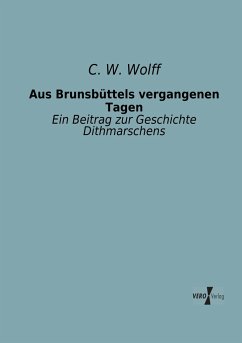 Aus Brunsbüttels vergangenen Tagen - Wolff, C. W.