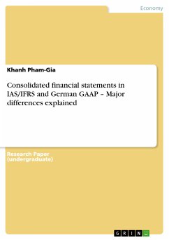 Consolidated financial statements in IAS/IFRS and German GAAP – Major differences explained (eBook, ePUB) - Pham-Gia, Khanh