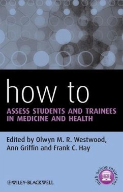 Cover How to Assess Students and Trainees in Medicine and Health (eBook, PDF)