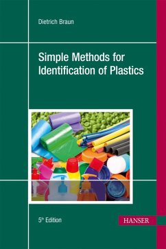 Simple Methods for Identification of Plastics (eBook, PDF) - Braun, Dietrich