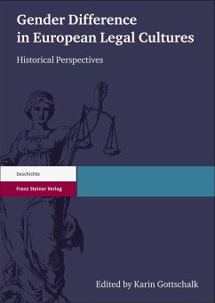 Gender Difference in European Legal Cultures (eBook, PDF)