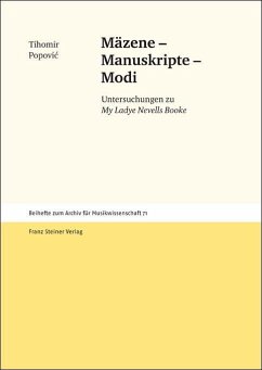 Mäzene – Manuskripte – Modi (eBook, PDF) - Popovic, Tihomir