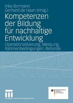 Kompetenzen der Bildung für nachhaltige Entwicklung (eBook, PDF)