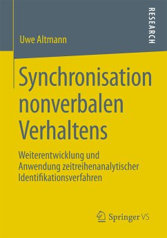Synchronisation nonverbalen Verhaltens (eBook, PDF) - Altmann, Uwe