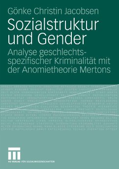 Sozialstruktur und Gender (eBook, PDF) - Jacobsen, Gönke Christin
