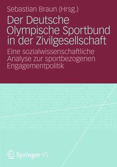 Der Deutsche Olympische Sportbund in der Zivilgesellschaft (eBook, PDF)