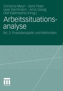 Cover Arbeitssituationsanalyse (eBook, PDF)