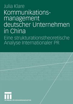Kommunikationsmanagement deutscher Unternehmen in China (eBook, PDF) - Klare, Julia