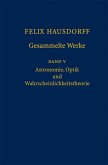 Felix Hausdorff - Gesammelte Werke Band 5 (eBook, PDF)