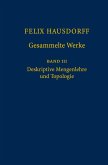 Felix Hausdorff - Gesammelte Werke Band III (eBook, PDF)