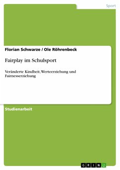 Fairplay im Schulsport (eBook, PDF) - Schwarze, Florian; Röhrenbeck, Ole