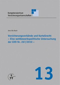Versicherungsverbände und Kartellrecht (eBook, PDF) - Rauh, Jens Ole