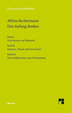 Den Anfang denken Bände I-III (eBook, PDF) - Reckermann, Alfons