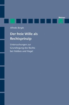Der freie Wille als Rechtsprinzip (eBook, PDF) - Bergés, Alfredo