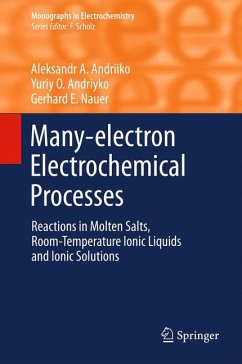 Many-electron Electrochemical Processes (eBook, PDF) - Andriiko, Aleksandr A.; Andriyko, Yuriy O; Nauer, Gerhard E.