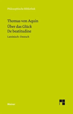 Über das Glück (eBook, PDF) - Thomas Von Aquin