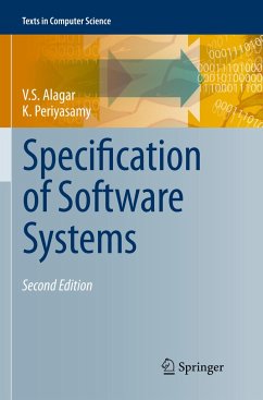 Specification of Software Systems - Alagar, V. S.;Periyasamy, K.