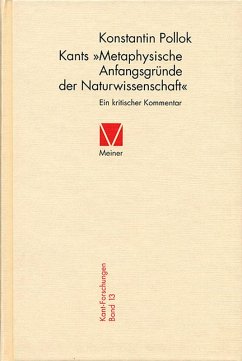 Kants »Metaphysische Anfangsgründe der Naturwissenschaft« (eBook, PDF) - Pollok, Konstantin