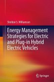 Energy Management Strategies for Electric and Plug-In Hybrid Electric Vehicles