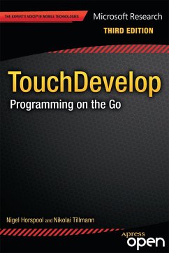 Touchdevelop - Horspool, Nigel;Tillmann, Nikolai;Bishop, Judith