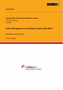 Active Management in Exchange Traded Funds (ETFs)