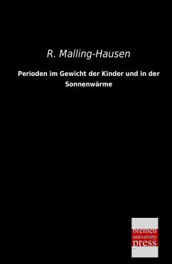 Cover Perioden im Gewicht der Kinder und in der Sonnenwärme