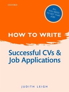 How to Write: Successful CVS and Job Applications - Leigh, Judith