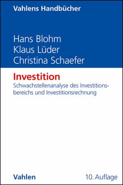Investition (eBook, PDF) - Blohm, Hans; Lüder, Klaus; Schaefer, Christina
