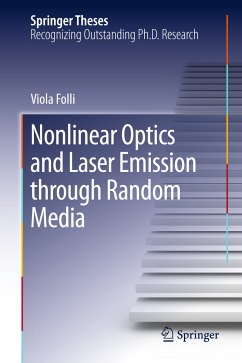 Nonlinear Optics and Laser Emission through Random Media (eBook, PDF) - Folli, Viola