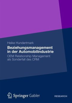 Beziehungsmanagement in der Automobilindustrie (eBook, PDF) - Hundertmark, Heike