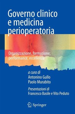 Cover Governo clinico e medicina perioperatoria (eBook, PDF)