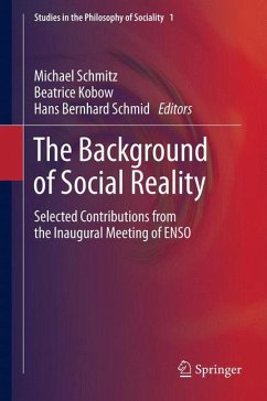 The Background of Social Reality (eBook, PDF)