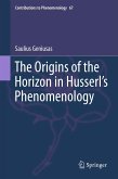 The Origins of the Horizon in Husserl’s Phenomenology (eBook, PDF)