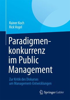 Paradigmenkonkurrenz im Public Management (eBook, PDF) - Koch, Rainer; Vogel, Rick