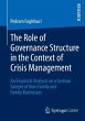The Role of Governance Structure in the... - Bild 1